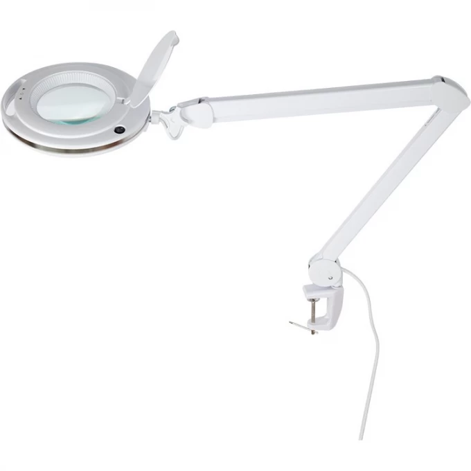 Лупа с подсветкой REXANT 3D 60 LED на струбцине сенсорный регулятор яркости 31-0531 Лупа с подсветкой REXANT 3D 60 LED на струбцине сенсорный регулятор яркости 31-0531