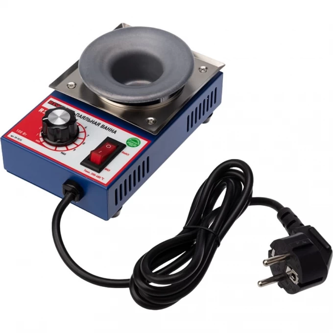 Паяльная ванна REXANT модель R38F, 100 Вт, ø 38 мм, 200-480 °C, бессвинцовая 09-9210 Паяльная ванна REXANT модель R38F, 100 Вт, ø 38 мм, 200-480 °C, бессвинцовая 09-9210