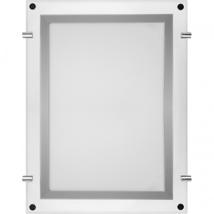 Световая панель REXANT ПОСТЕР CRYSTALLINE ROUND LED 501х741 17 Вт бескаркасная подвесная двухсторонняя 670-1286